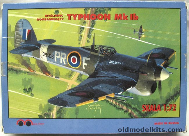 RPM 1/72 Hawker Typhoon Mk1b, ZV-2003 plastic model kit